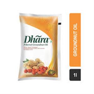 Dhara - Groundnut Oil (1 Ltr)